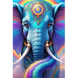 Colorful Elephant 5d diamond painting kits full drill factory china wh