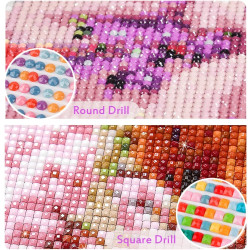 Full drill  mask girl anime 5d diamond painting  round square bead embroidery cross stitch home decoration 2040